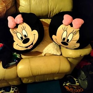 Limited Minnie Mouse Bean Bags Like New